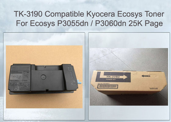 Kyocera Mita Ecosys Toner Kit P3055DN Black Toner Kit TK3190 1T02T60NL0