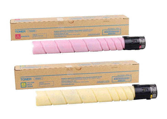 TN324 CMYK Konica Minolta Toner รองรับของแท้ Bizhub C308