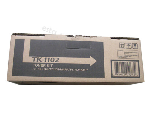 FS1124 เครื่องพิมพ์ MFP Kyocera Toner Cartridges TK-1102 ความจุ 2100 หน้า