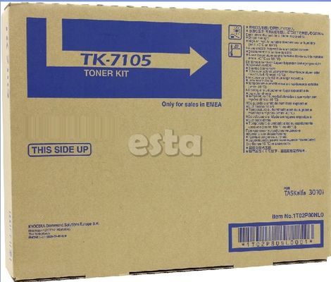 ตลับหมึกโทนเนอร์ Tk7105 ใช้ได้กับเครื่องถ่ายเอกสาร Kyocera Taskalfa 3010i