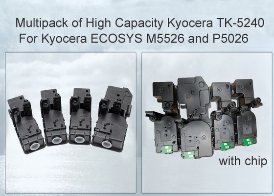 ชุดตลับหมึกโทนเนอร์สีทั่วไป Kyocera TK-5240 สำหรับ Kyocera ECOSYS M5526 และ P5026