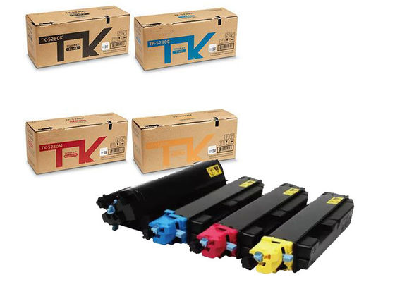 คโยเซรา 4 สี TK-5280 Toner Cartridge Multipack สําหรับ Ecosys m6635cidn,ecosys p6235cdn