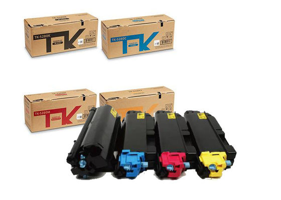 คโยเซรา TK-5280 แรคทอนเนอร์สีดําและสีเดิม แพ็ค 4 สําหรับเครื่องพิมพ์ Ecosys M6635cidn
