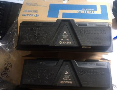 TK 1130 สีดํา คิโอเซรา Ecosys Toner Cartridge สําหรับ Kyocera Ecosys M2530DN Printer