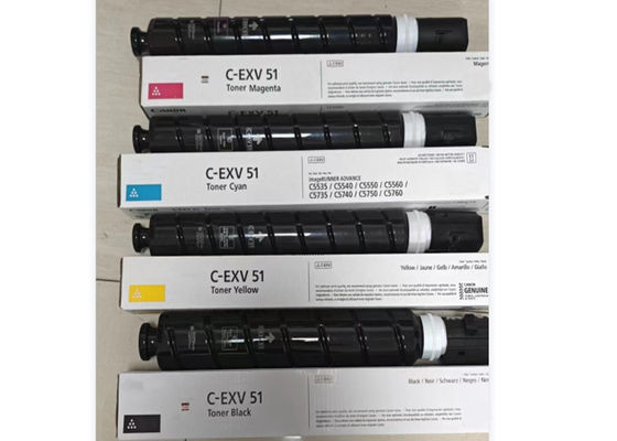 เครื่องพิมพ์ Canon EXV51 กระปุกโทเนอร์ที่เข้ากันได้สําหรับ Image Runner C5535 C5540 C5550 C5560