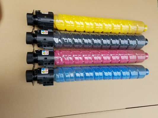 ตลับหมึกพิมพ์ CMYK สำหรับเครื่องถ่ายเอกสาร Ricoh Mpc3003 / Mpc3503 ที่ใช้งานร่วมกันได้