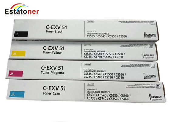 C-EXV51 ผงหมึกเครื่องถ่ายเอกสาร Canon สำหรับเครื่องพิมพ์ Canon IR imageRUNNER ADVANCE IR-C5535i