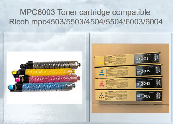 เครื่องพิมพ์เลเซอร์ Toner Cartridge Mp C6003 Toner รองรับ Mp C5503 Mpc4503