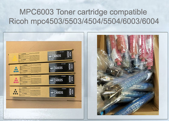 เครื่องพิมพ์เลเซอร์ Toner Cartridge Mp C6003 Toner รองรับ Mp C5503 Mpc4503