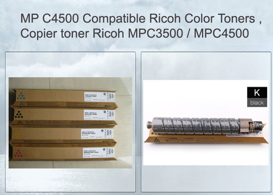 คาร์ทริจทอนเนอร์พิมพ์สีดํา MP C4500 884930 สําหรับ Ricoh Aficio C4540 / LD445c