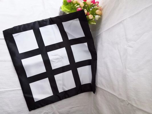 9 Panal Sublimation Blank Pillow Case 9 Panal Sublimation Blank Cushion Cover กล่องหมอนที่ว่างของกระดาษ