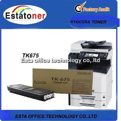 ผงหมึกเครื่องพิมพ์เลเซอร์ TK675 สำหรับเครื่องถ่ายเอกสาร Kyocera KM 2540 ให้ผลผลิตกระดาษ 20000 หน้า