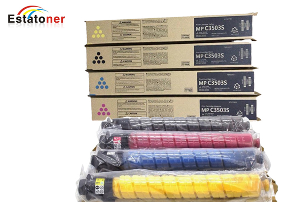 Ricoh MPC3503 Toner Cartridge Black Cyan Magenta ทอนเนอร์สีเหลืองสําหรับ MP C2003