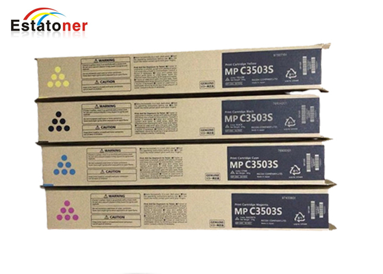 สะดวกต่อสิ่งแวดล้อม รีโก้ MPC3503 กระปุกโทเนอร์สําหรับ MP C2003 C2503 ด้วยการรับประกัน